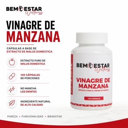 Vinagre de Sidra de  Manzana en Cápsulas