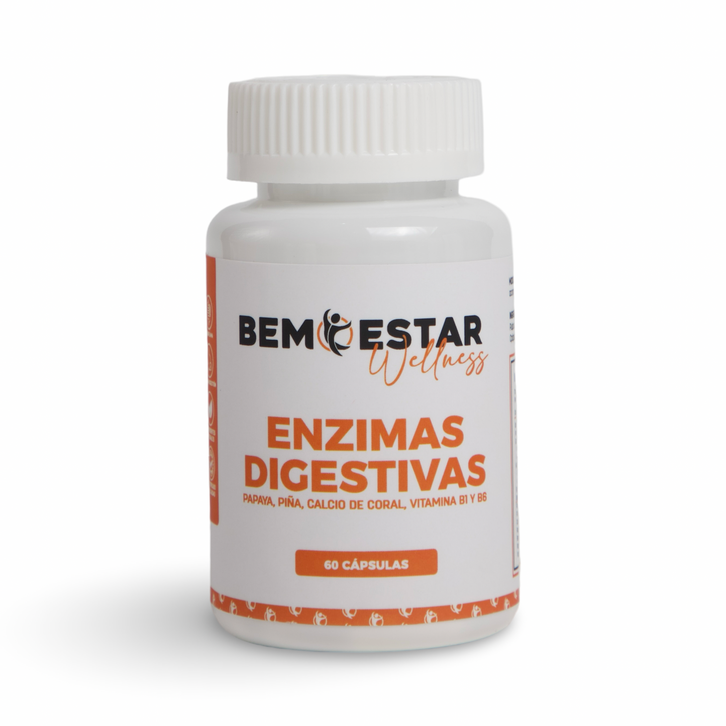 Enzimas Digestivas con Bromelina, Papaína y Vitamina B